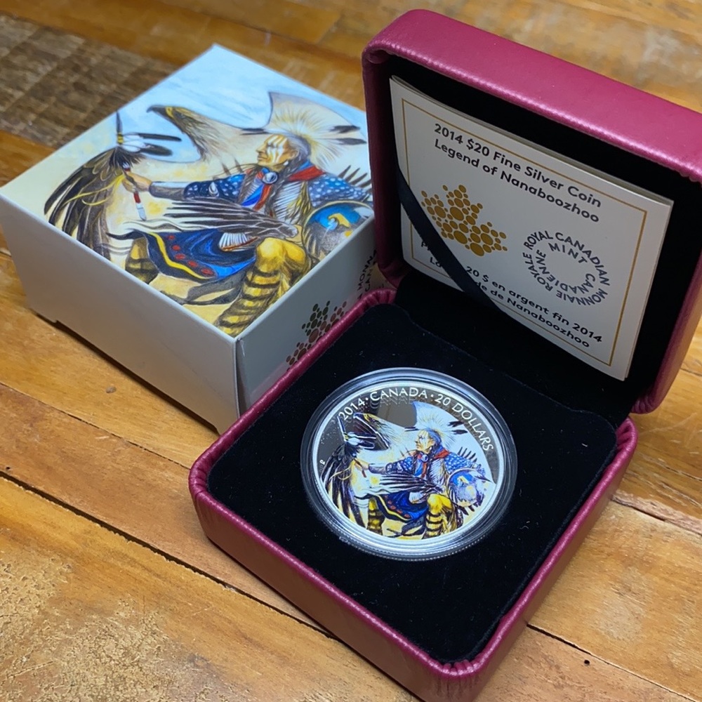 Royal Canadian Silver Coins  Legend of Nanaboozhoo